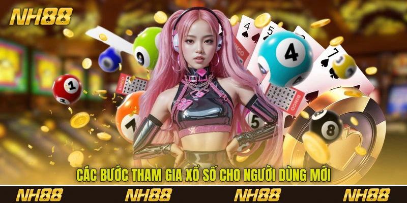 Các bước tham gia xổ số cho người dùng mới Các bước tham gia xổ số cho người dùng mới