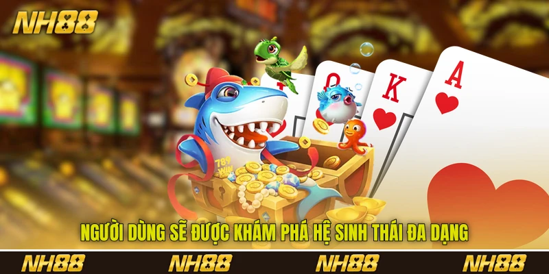 Người dùng sẽ được khám phá hệ sinh thái đa dạng Người dùng sẽ được khám phá hệ sinh thái đa dạng