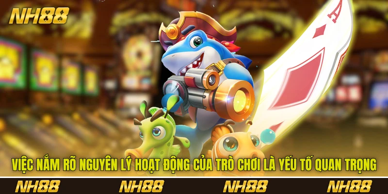 Việc nắm rõ nguyên lý hoạt động của trò chơi là yếu tố quan trọng Việc nắm rõ nguyên lý hoạt động của trò chơi là yếu tố quan trọng